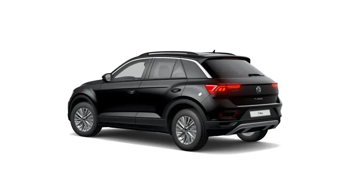 Gebraucht VW T-Roc Life 150 PS (110 kW) 2023 Schwarz SUV