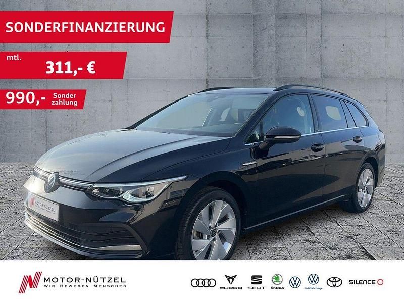 Gebraucht VW Golf VIII Style 150 PS (110 kW) 2022 Deep black perleffekt Kombi