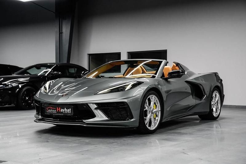 Grau Gebraucht 2022 Corvette Stingray Cabrio | 89.950 € (Superpreis) - Bild 1/4