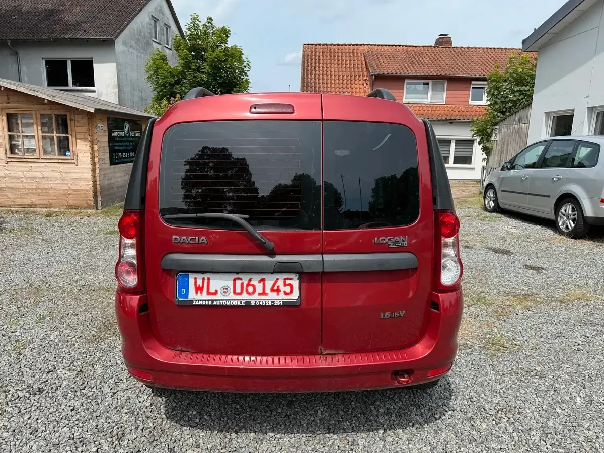 Gebraucht Dacia Logan 105 PS (77 kW) 2009 Rot Kombi