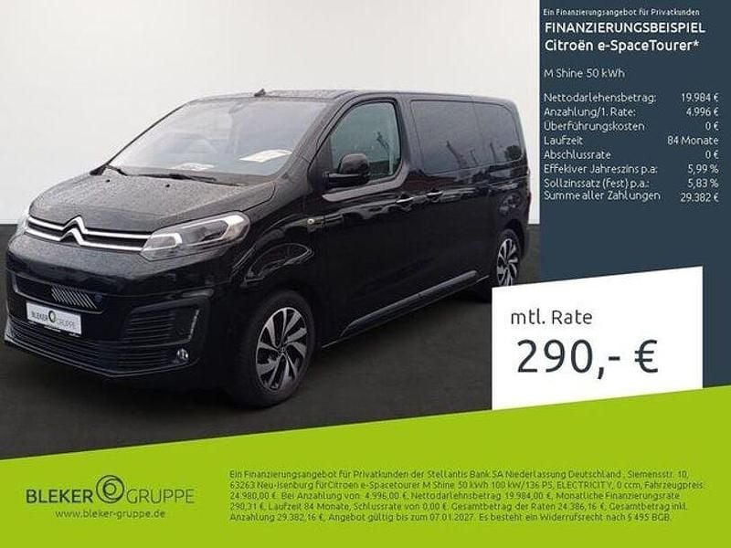 Schwarz Gebraucht 2021 Citroën e-Spacetourer Van | 24.980 € - Bild 1/3