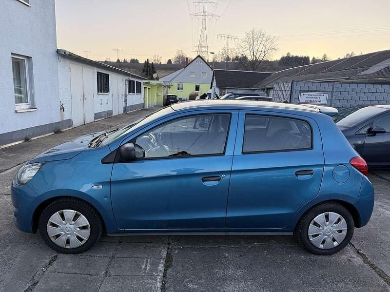 Gebraucht Mitsubishi Space Star Classic Collection 71 PS (52 kW) 2014 Atollblau (p) Kleinwagen