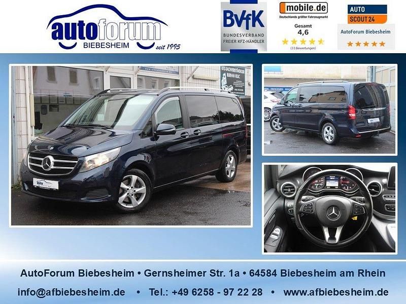Cavansitblau Gebraucht 2017 Mercedes V220 Van / Kleinbus | 28.999 € (Guter Preis) - Bild 1/4