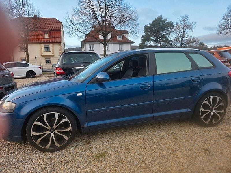 Gebraucht Audi A3 Sportback Ambition 140 PS (102 kW) 2008 Blau Kleinwagen