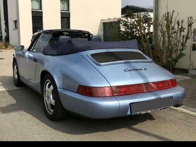 Blau Gebraucht 1992 Porsche 964 Cabrio | 80.000 € - Bild 1/4