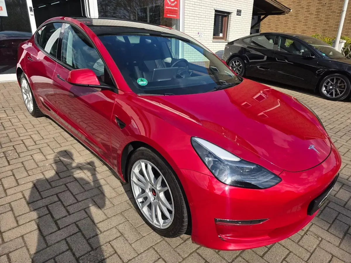 Occasion Tesla Model 3 366 kW (498 ch) 2021 Rouge Berline