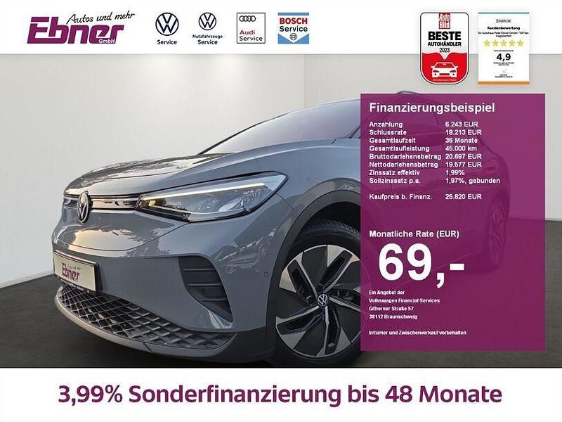 Mondsteingrau Gebraucht 2022 VW ID.4 Pure SUV | 25.820 € (Fairer Preis) - Bild 1/4