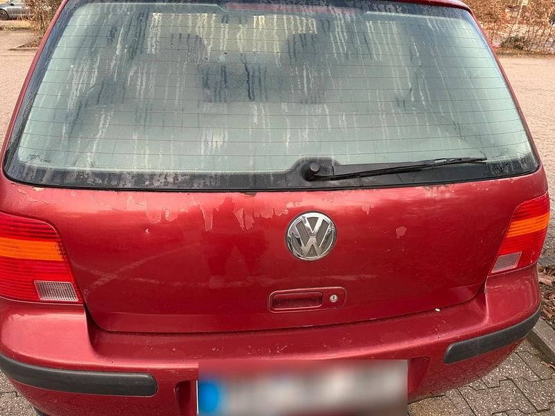 Gebraucht VW Golf III 1998 Rot Limousine