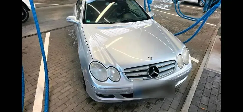 Gebraucht Mercedes CLK200 163 PS (119 kW) 2005 Silber Coupé