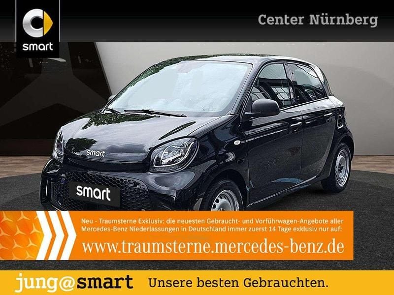 Schwarz Gebraucht 2021 Smart ForFour Electric Drive Limousine | 9.690 € (Fairer Preis) - Bild 1/3