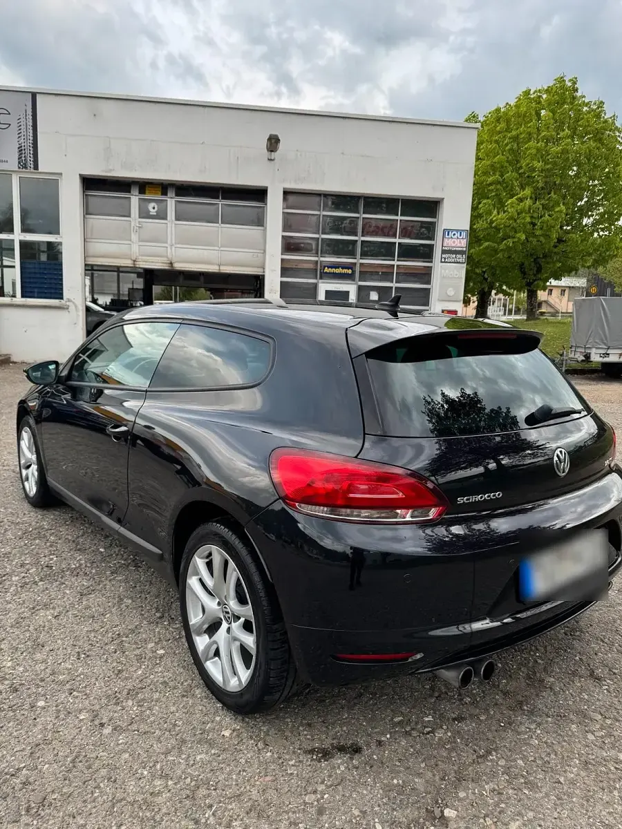 Brugt VW Scirocco 200 HK (147 kW) 2009 Sort Coupe