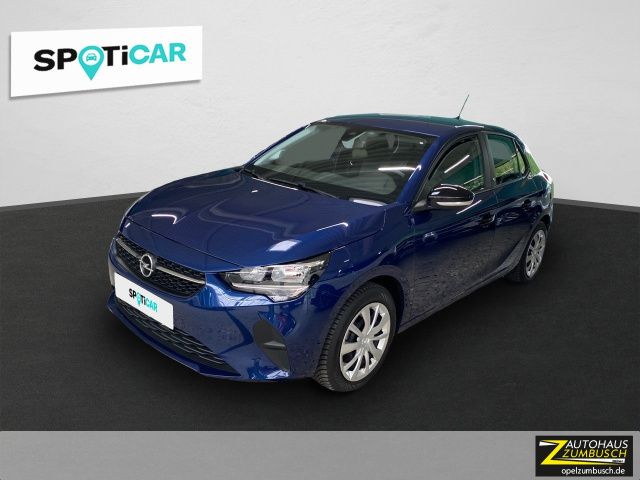 Nautic blau (metallic) Gebraucht 2021 Opel Corsa-e Kleinwagen | 15.980 € (Fairer Preis) - Bild 1/3