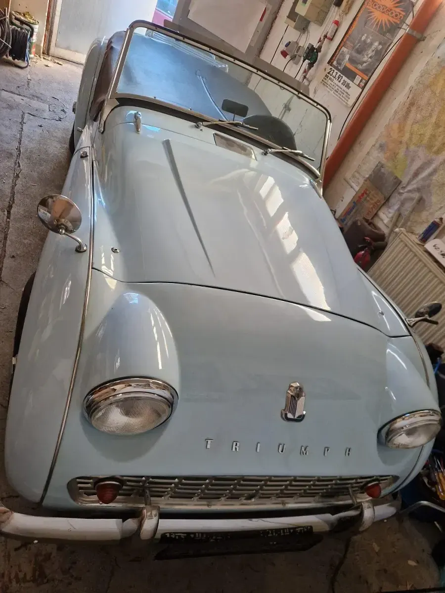 Gebraucht Triumph TR3 101 PS (74 kW) 1959 Blau Cabrio
