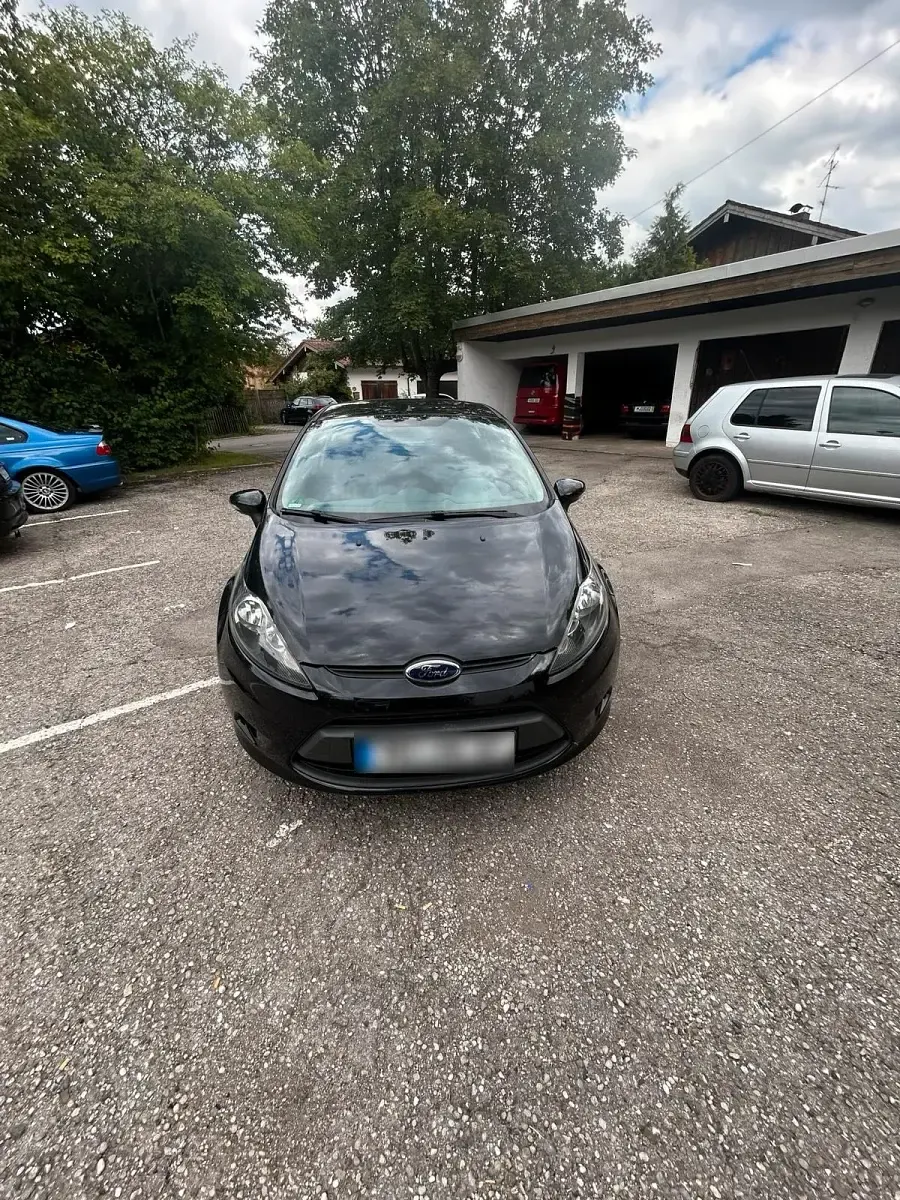Gebraucht Ford Fiesta 82 PS (60 kW) 2009 Schwarz Coupé