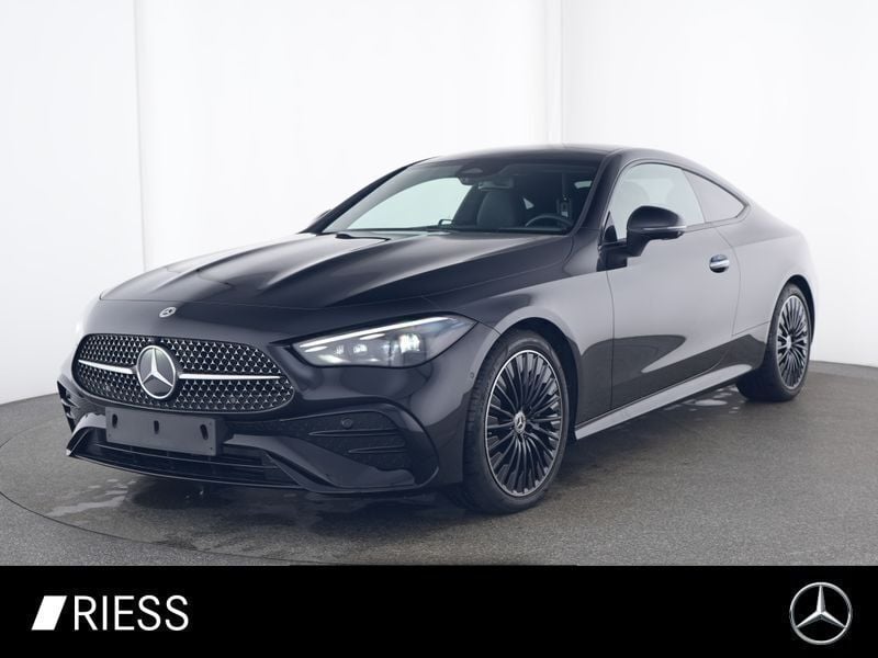 Metalliclack obsidianschwarz Gebraucht 2024 Mercedes CLE220 AMG Coupé | 54.740 € (Fairer Preis) - Bild 1/4