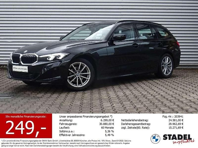 Gebraucht BMW 318 156 PS (114 kW) 2023 Schwarz uni Kombi