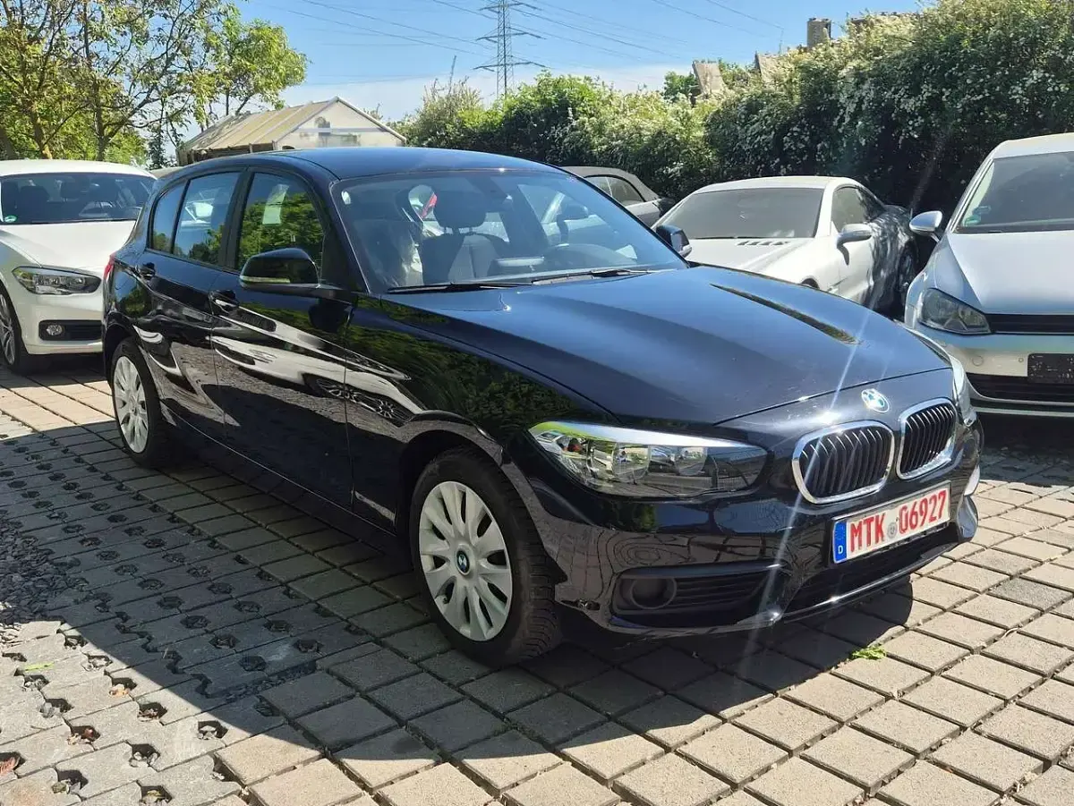 Second-hand BMW 116 109 CP (80 kW) 2015 Negru Hatchback
