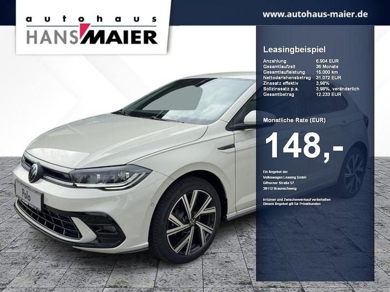 Ascotgrau Neu 2025 VW Polo R-line Kleinwagen | 31.253 € (Teuer) - Bild 1/4