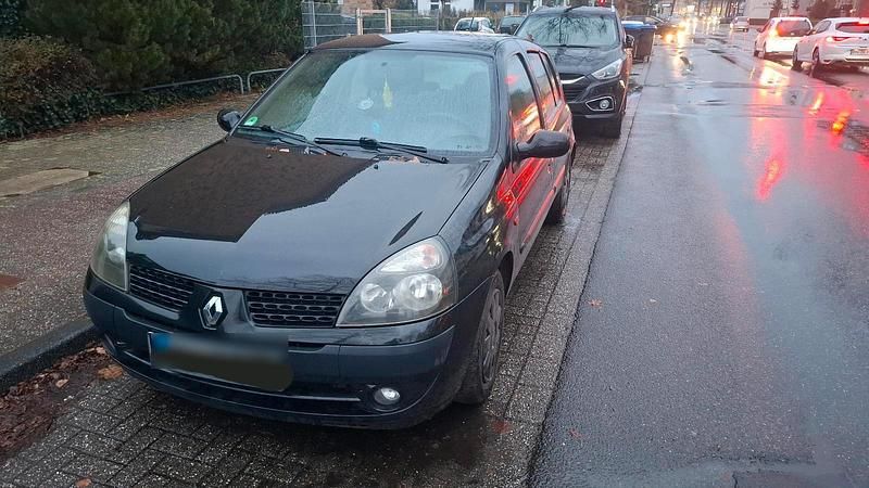 Schwarz Gebraucht 2002 Renault Clio II Kleinwagen | 1.200 € (Guter Preis) - Bild 1/4