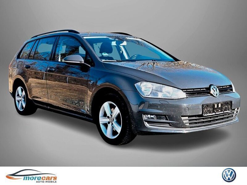 Grau Gebraucht 2014 VW Golf VII Comfortline Kombi | 8.950 € (Fairer Preis) - Bild 1/4
