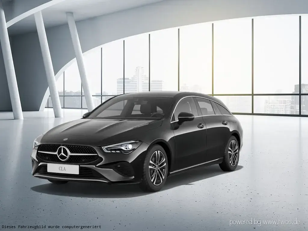 Gebraucht Mercedes CLA200 Shooting Brake 163 PS (119 kW) 2025 Unilack nachtschwarz Kombi