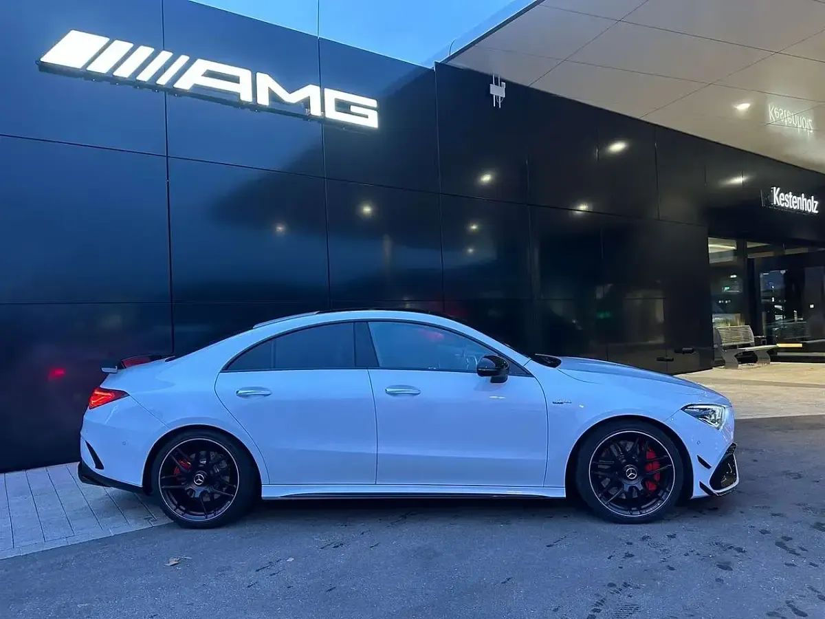 Gebraucht Mercedes CLA45 AMG AMG 387 PS (284 kW) 2020 Weiß Coupé