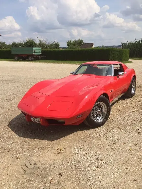 Gebraucht Corvette C3 286 PS (210 kW) 1975 Rot Cabrio