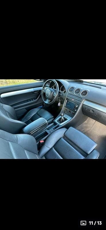 Gebraucht Audi A4 Cabriolet S-Line 140 PS (102 kW) 2009 Schwarz Cabrio