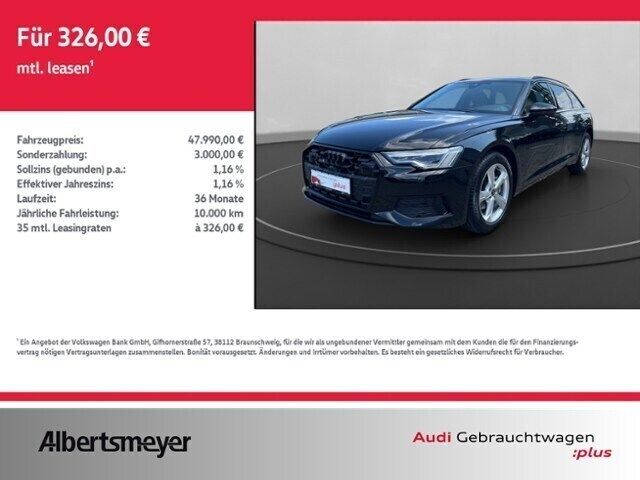 Schwarz Gebraucht 2024 Audi A6 Advanced Kombi | 47.490 € - Bild 1/4