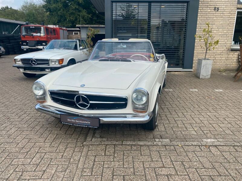Gebraucht Mercedes 230 150 PS (110 kW) 1964 Weiß Cabrio