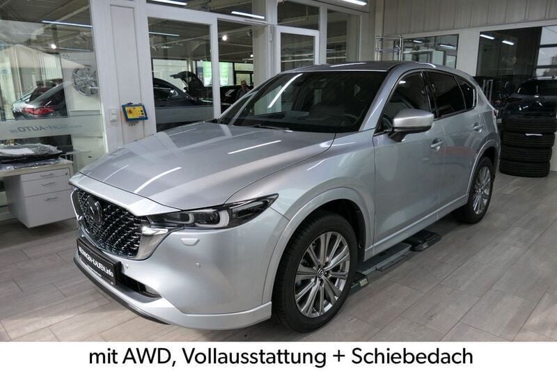 Silber Gebraucht 2023 Mazda CX-5 Takumi-Line SUV | 40.490 € (Fairer Preis) - Bild 1/4