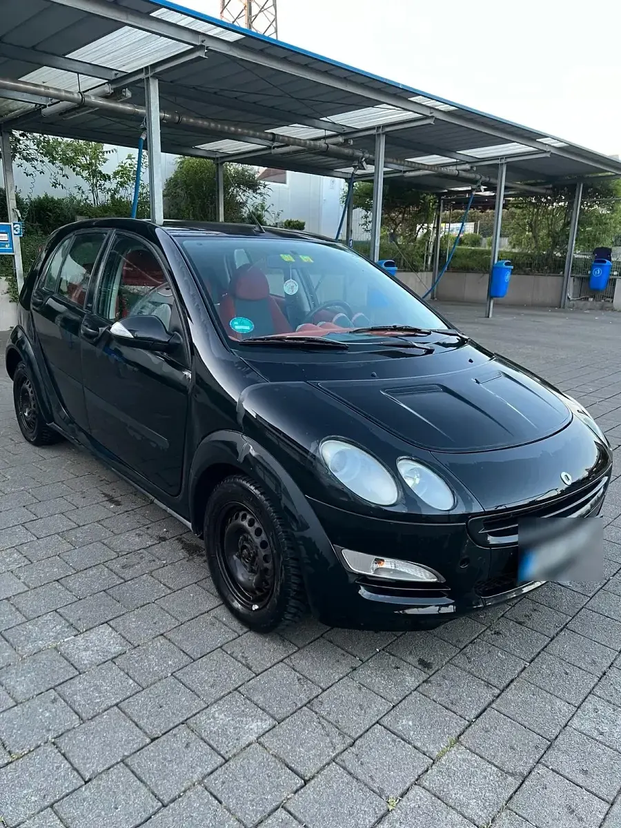 Usata Smart ForFour 95 CV (69 kW) 2005 Nero Utilitaria