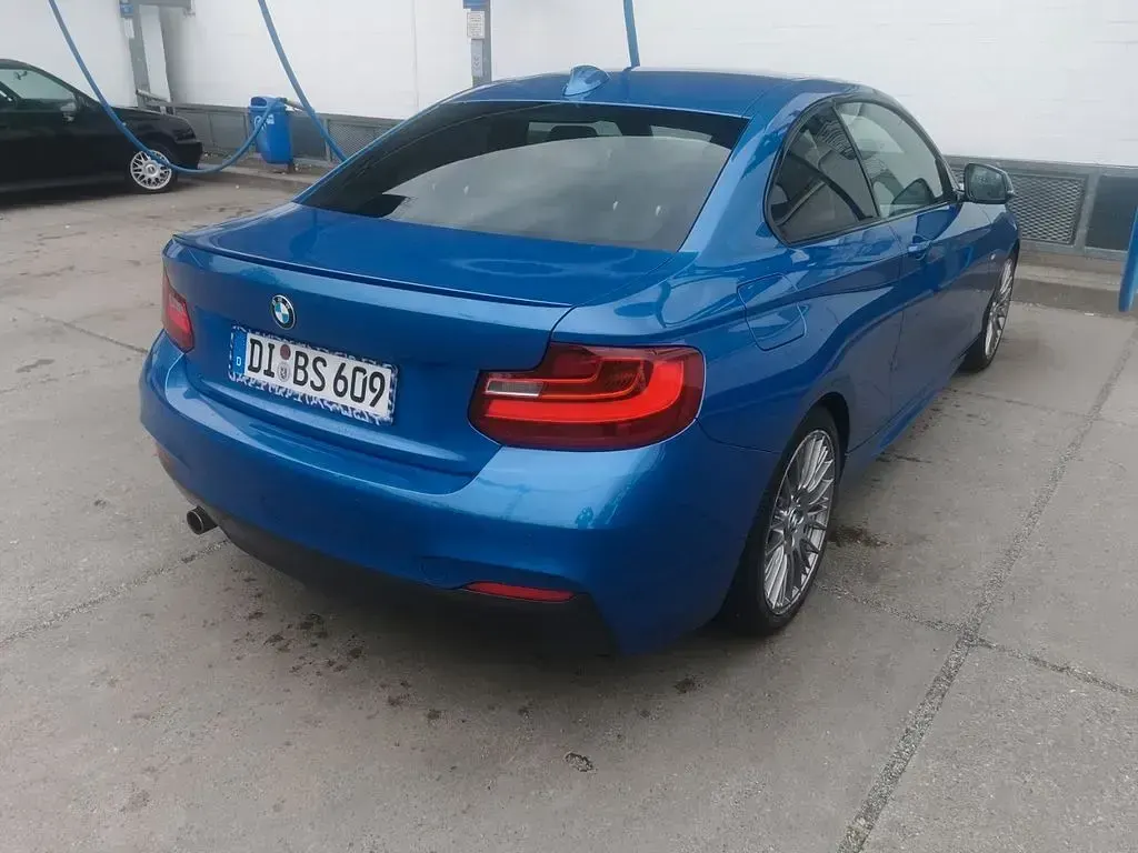 Gebraucht BMW 220 M Sport 184 PS (135 kW) 2014 Blau Coupé