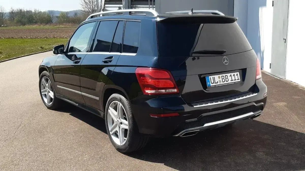 Gebraucht Mercedes GLK220 AMG line 170 PS (125 kW) 2014 Schwarz SUV
