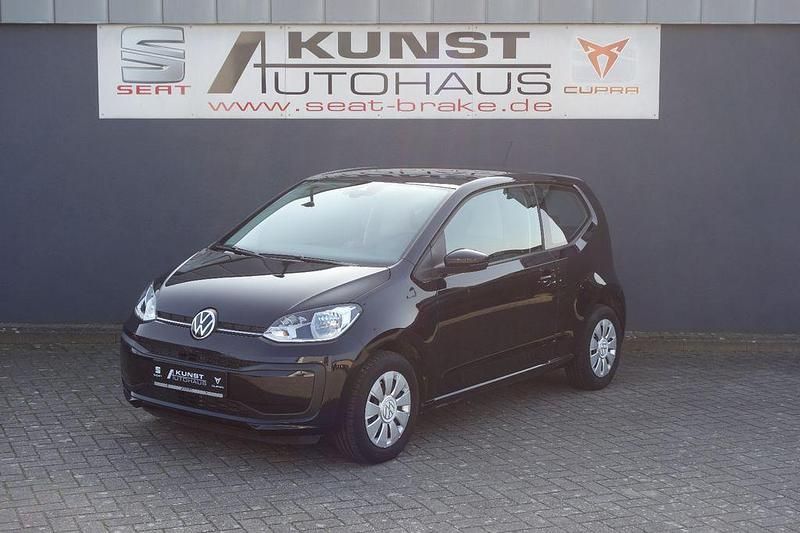 Gebraucht VW up! move up! 65 PS (47 kW) 2022 Schwarz Kleinwagen