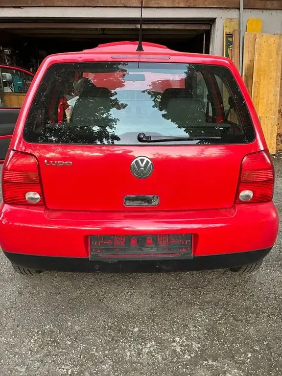 Gebraucht VW Lupo Basis 50 PS (36 kW) 1998 Rot Kleinwagen