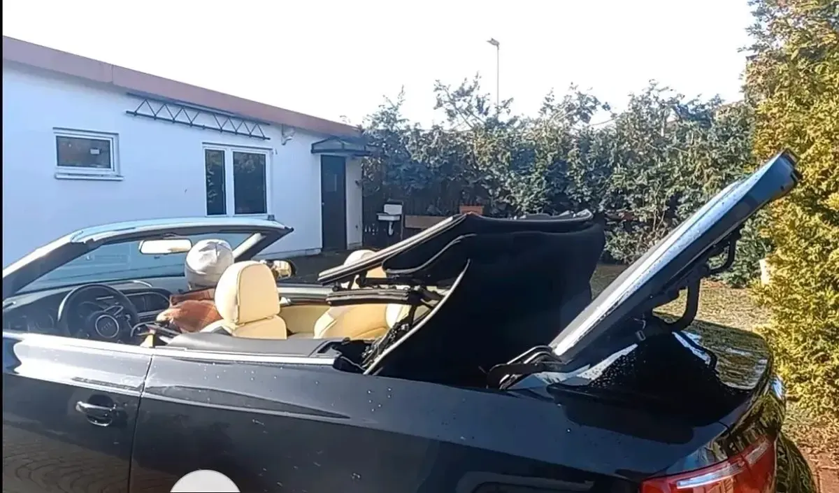 Gebraucht Audi A5 Cabriolet 173 PS (127 kW) 2013 Schwarz Cabrio