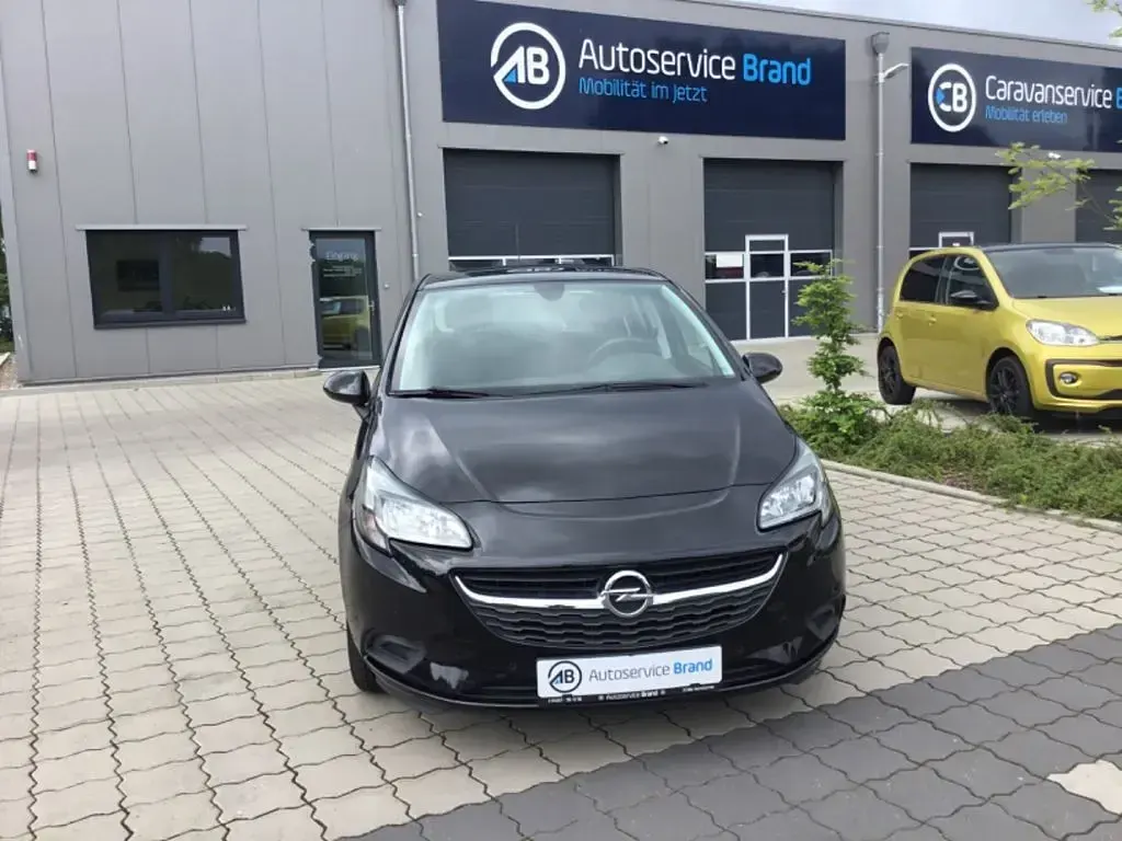 Gebraucht Opel Corsa Edition 90 PS (66 kW) 2018 Schwarz Kleinwagen