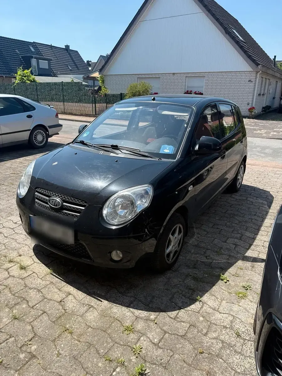Gebraucht Kia Picanto EX 65 PS (47 kW) 2009 Schwarz Kleinwagen