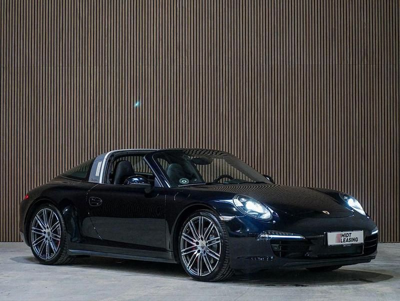 Schwarz Gebraucht 2014 Porsche 911 Targa 4S Cabrio | 115.133 € (Teuer) - Bild 1/4