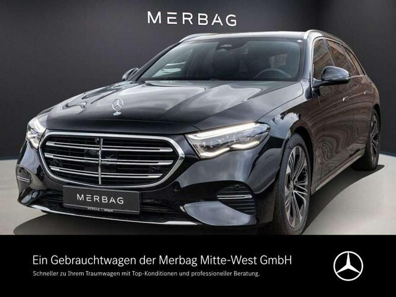 lack obsidianschwarz Gebraucht 2024 Mercedes E300 Premium Kombi | 54.450 € (Superpreis) - Bild 1/4