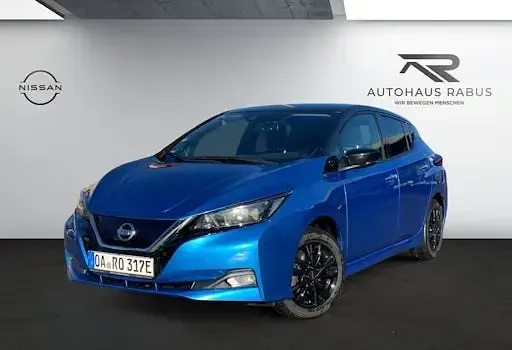Second-hand Nissan Leaf 110 kW (150 CP) 2021 Albastru Hatchback