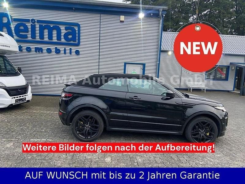Santorii black Gebraucht 2017 Land Rover Range Rover evoque HSE Dynamic Cabrio | 25.890 € (Guter Preis) - Bild 1/4