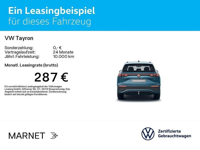 Gebraucht VW Tayron Life 150 PS (110 kW) 2025 Nightshade blue metallic SUV