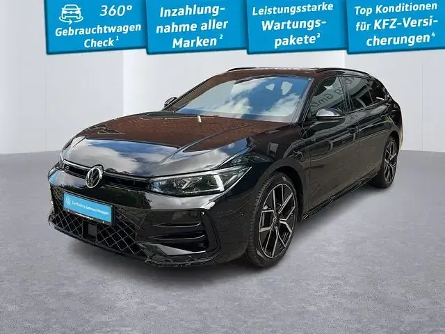 Gebraucht VW Passat R-line 177 PS (130 kW) 2025 Grenadillschwarz metallic Kombi