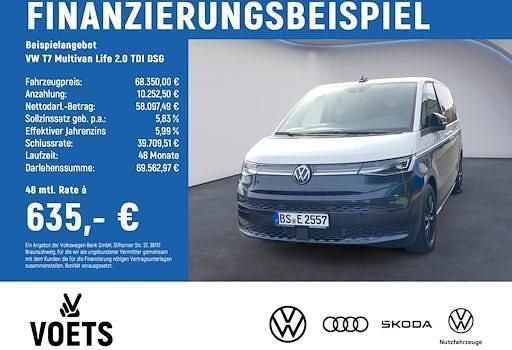 Gebraucht VW Multivan Life 150 PS (110 kW) 2025 Blau Van