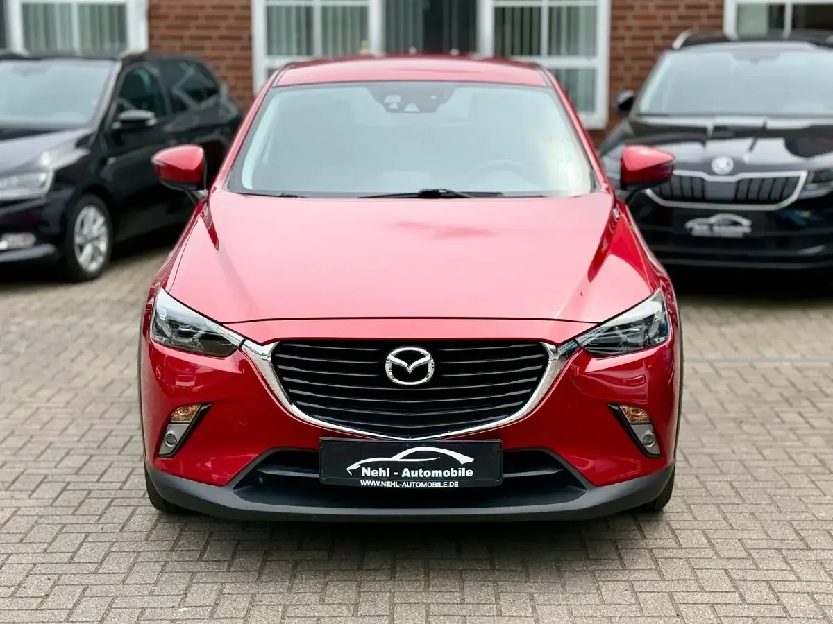 Gebraucht Mazda CX-3 Exclusive-Line 105 PS (77 kW) 2016 Rot SUV