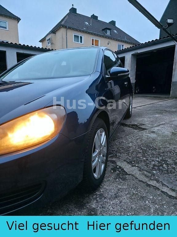 Gebraucht VW Golf VI Trendline 80 PS (58 kW) 2009 Blau Kleinwagen