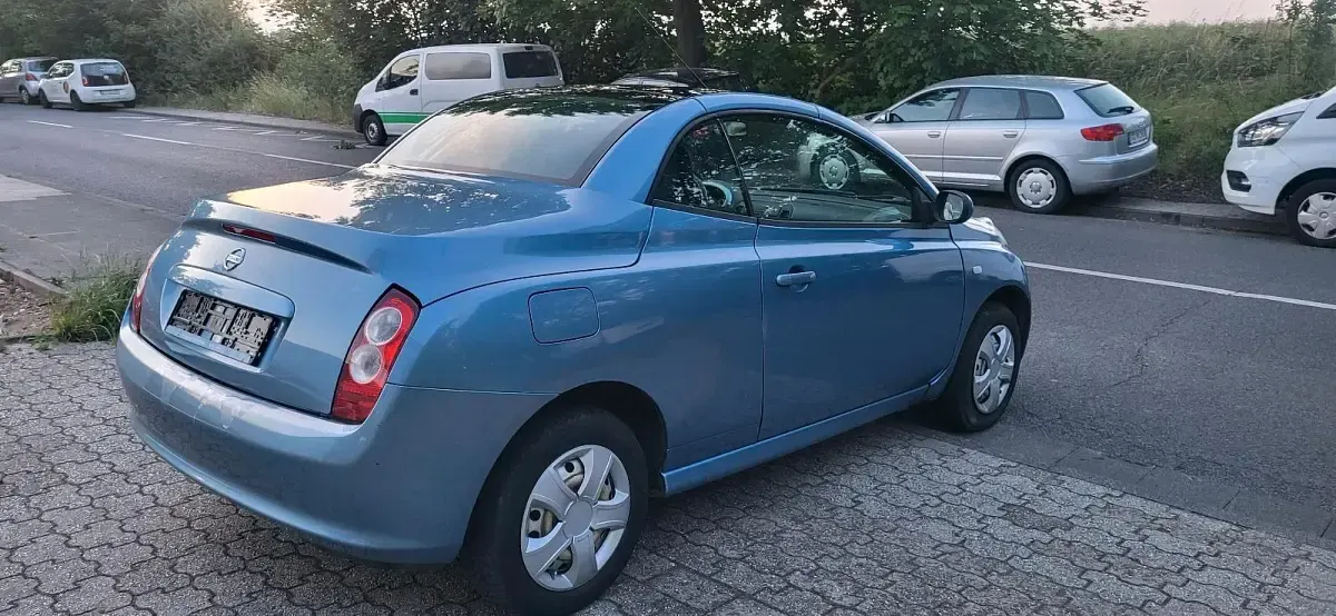 Gebraucht Nissan Micra 80 PS (58 kW) 2006 Blau Cabrio