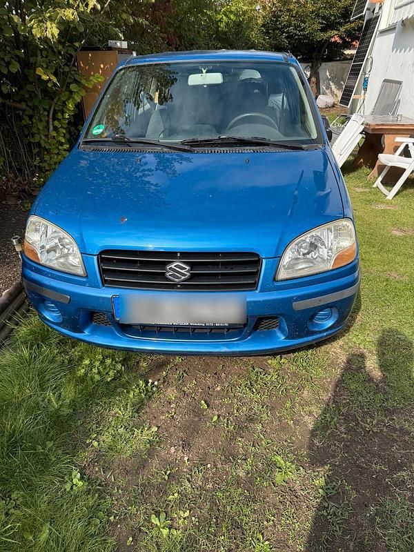 Blau Gebraucht 2003 Suzuki Ignis Kleinwagen | 1.100 € - Bild 1/4